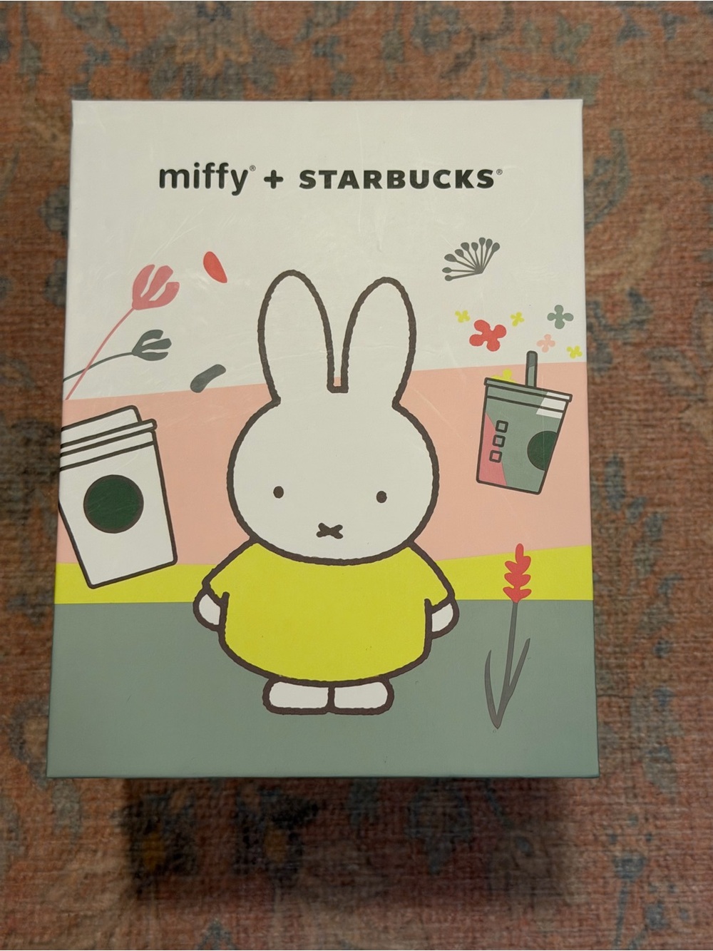 Brand New Miffy X Starbucks Ceramic Mug Featuring A 3D Rabbit Figure on The Lid - Picture 3 of 11